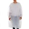 Dealmed Isolation Gowns Poly-Coated Barrier, White, 50/Cs, 50PK 782045 - alternate 1